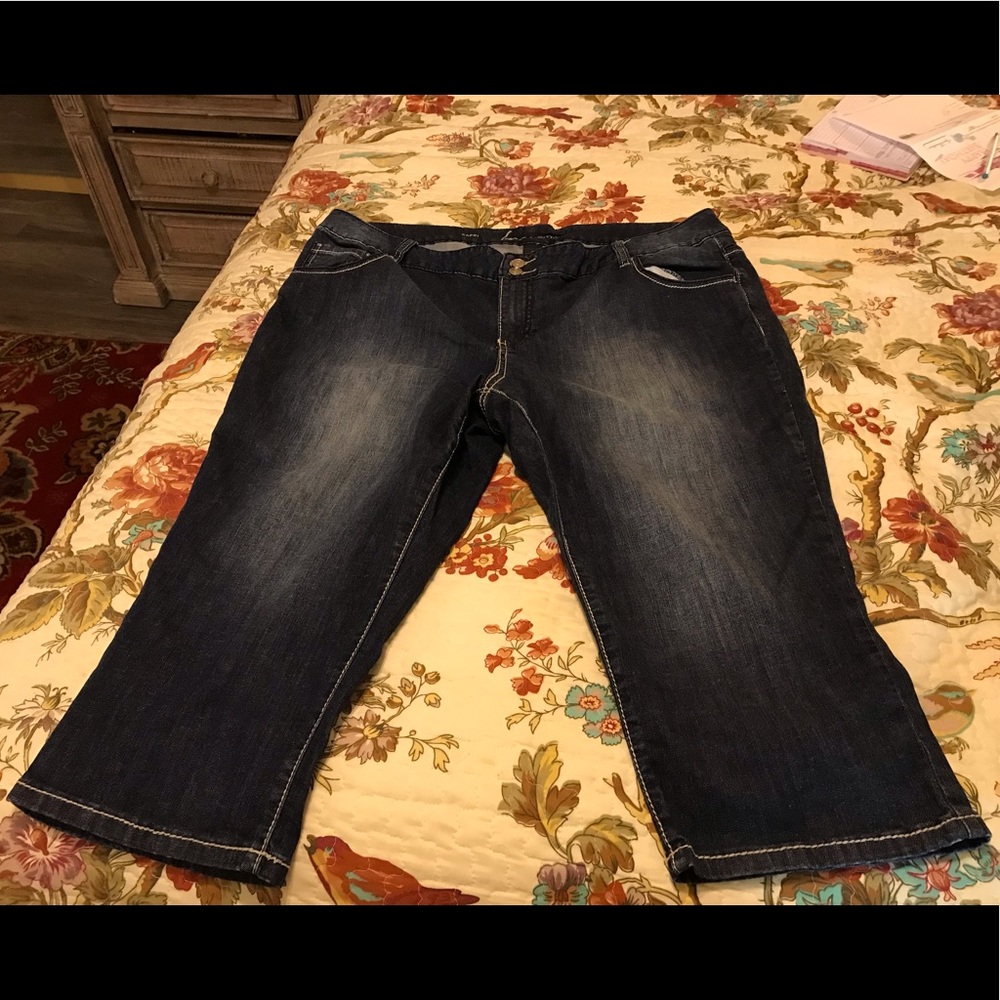 Denim Capri
